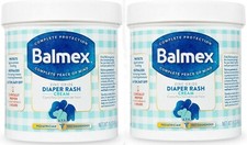 Balmex Diaper Rash Cream 16oz Tub  2 pack   