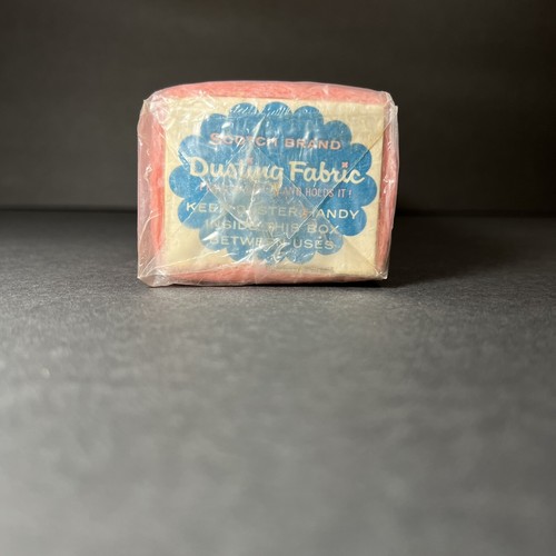 Movie Prop MCM 60s Scotch Brand 3M Pink Dusting Fabric 12 Dusters 12x18" Vintage NOS - Bild 7 von 18