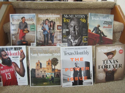 Texas Monthly Magazine Back Issues-Bum Steer Awards, Tacos, BBQ & George Strait! - Picture 2 of 75