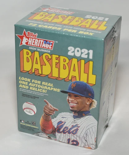 2021 Topps Heritage High Number Blaster Box - Factory Sealed! (FAST SHIPPING!)