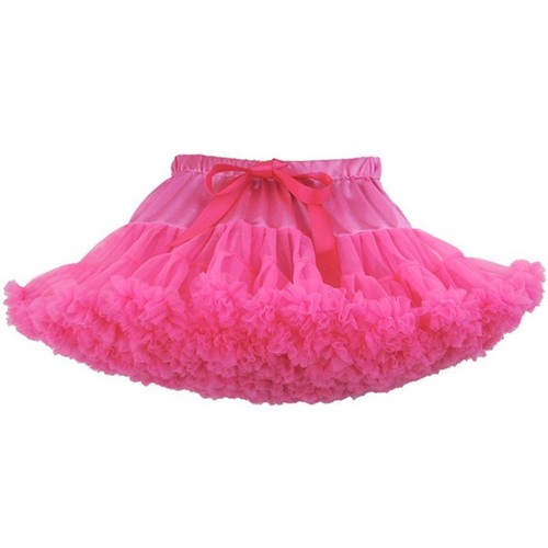 Baby Girls Classic Tutu Dress Fluffy Tulle Pleated Princess Ballet Tutu Skirts - Picture 24 of 26