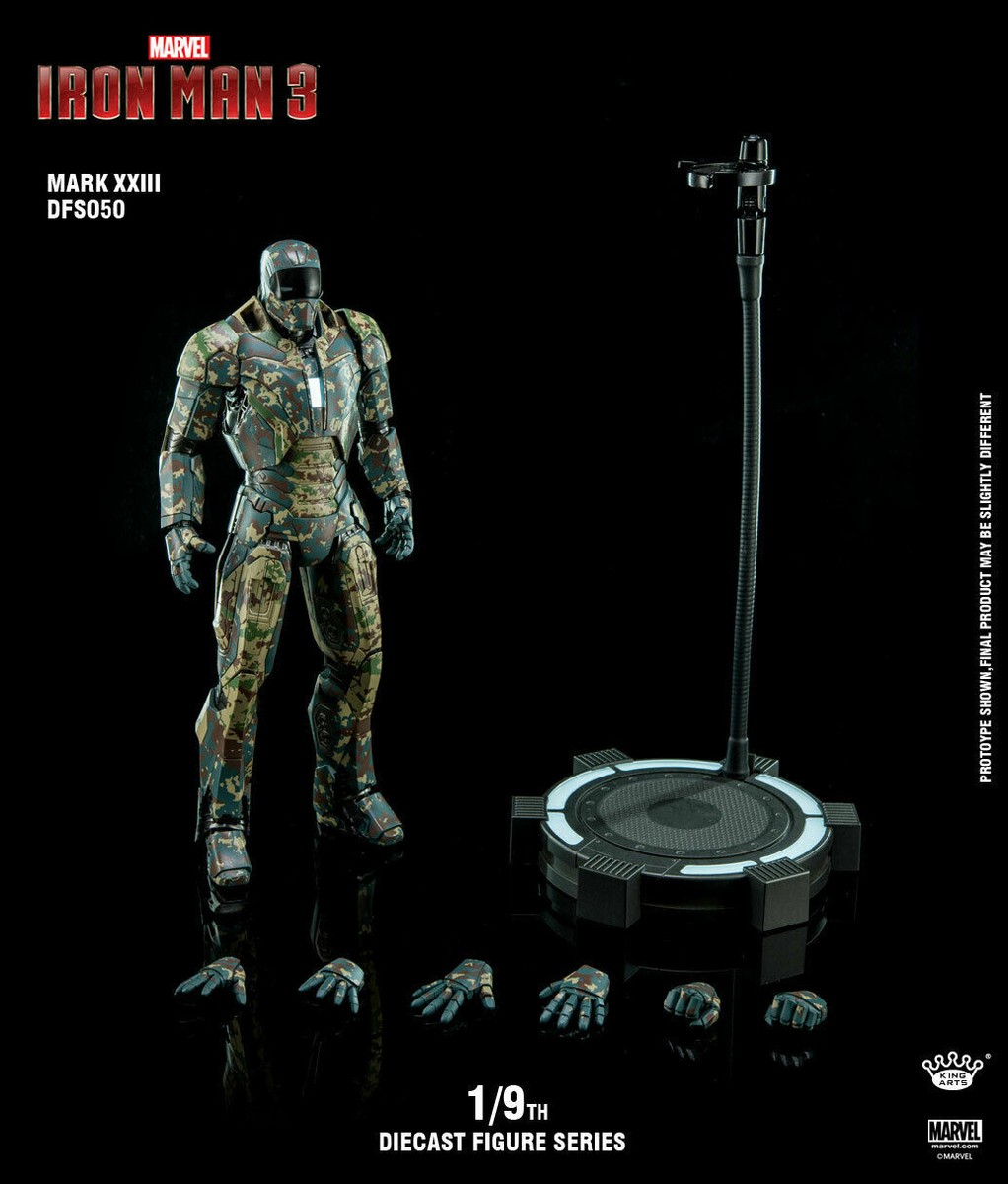 King Arts DFS050 Mk23 1/9 Avenger Diecast Figure Series Iron King Arts DFS050 Mk23 1/9 Avenger Diecast Figure Series Iron