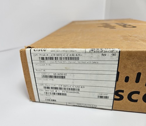 Cisco CP-9971-C-CAM-K9 SIP Phone - Picture 2 of 5