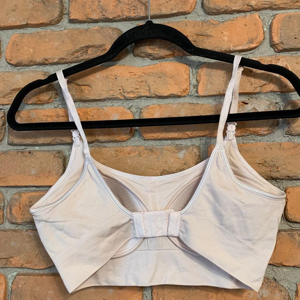 Warners Womens Small Bra RM0911A Beige Easy Does It Comfort Band Wireless Lined - Image 2 of 4