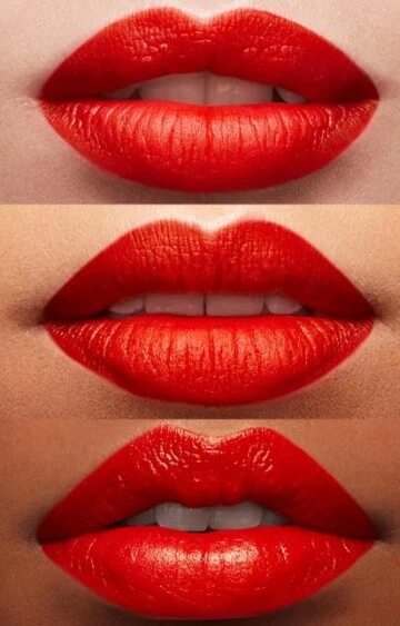 Brilho labial intenso Lancome L'Absolu veludo fosco #144 Rouge Artiste VERMELHO na caixa - Imagem 4 de 4