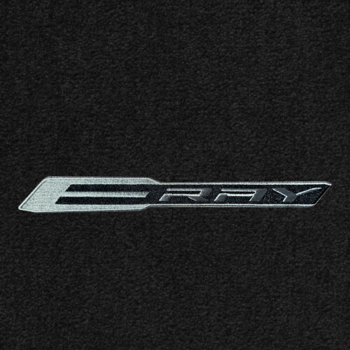 Lloyd Mats Corvette C8 E-Ray 2024-ON, 2PC, E-RAY Word Carbon on Black - Picture 2 of 4