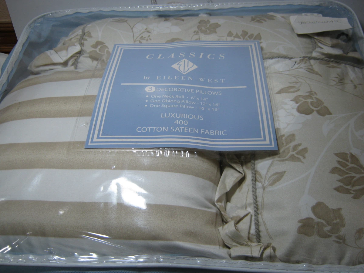 Neck roll top throw pillows