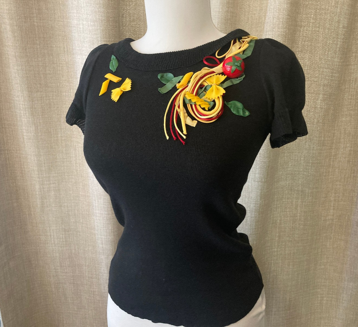 Vintage Moschino Cheap & Chic Pasta Blouse - Rare Top 2006 Y2k | eBay