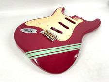 MJT Official Custom Vintage Aged Nitro Guitar Body Mark Jenny VTS Lefty Burgundy