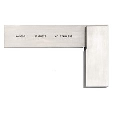 STARRETT 3020-4 Precision Steel Square,Steel 3AER2