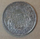 Old New World .800 Silver Coin Lot 1938 Canada Canadian 50 Cents .300 ASW KM#36