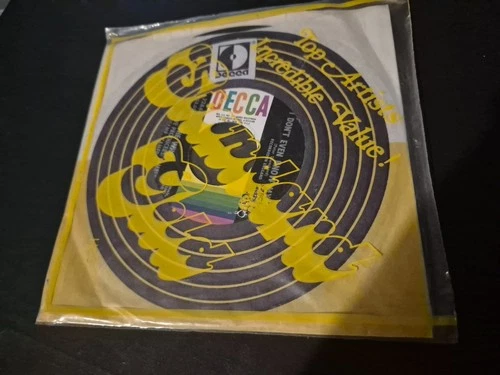 the WHO-WONT GET FOOLED /I DONT EVEN -DECCA  45 RECORD sealed               ekim