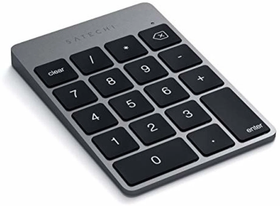 Satechi numeric keypad space gray slim wireless Bluetooth 18 key F/S w/Tracking# - Image 2 of 4