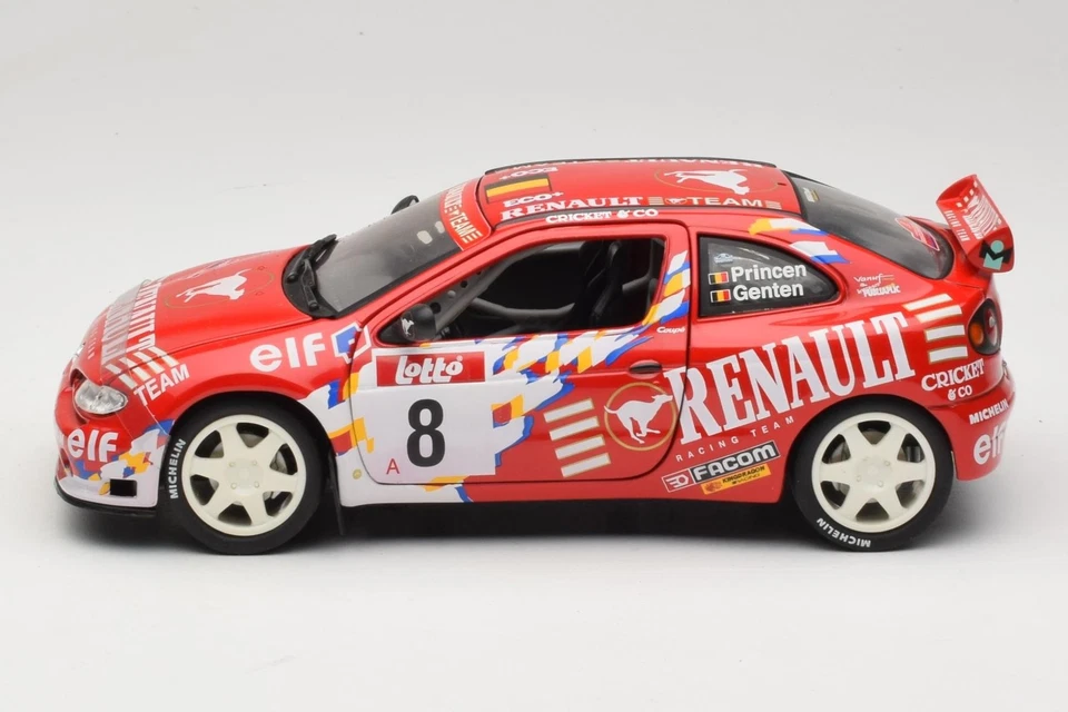 3771 Renault Megane Maxi n8 Princen/Genten Solido 1:18 - Immagine 4 di 4