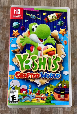 Yoshi's Crafted World - Nintendo Switch - CiB - Very Good Condition