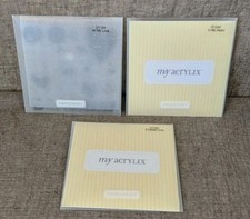 Lot of 3 Close To My Heart My Acrylix Stamps Endless Love In My Heart 2 NEW 1...