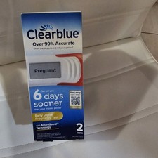 3x Clearblue - Digital Pregnancy Test 6 Days Sooner Early Detection - 6 tests