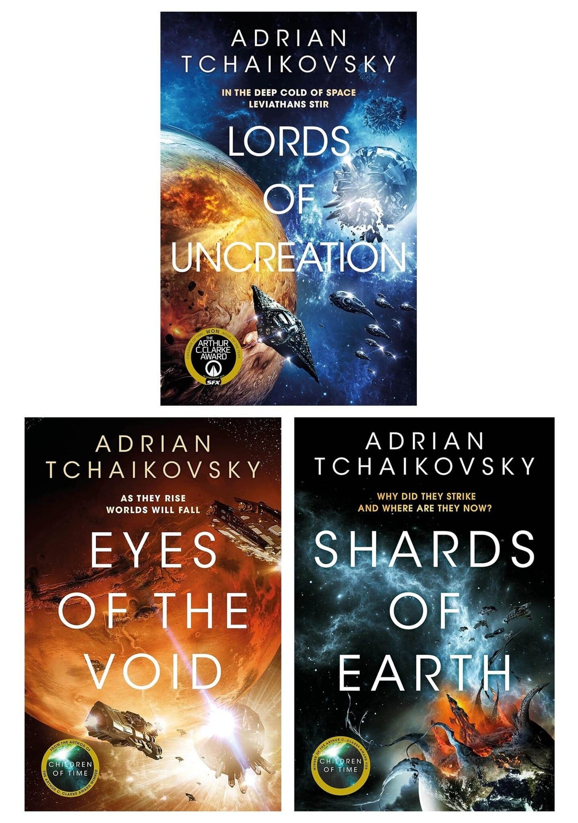 Final Architecture Series 3 Books Set by Adrian Tchaikovsky Lords of Uncreation - Image 2