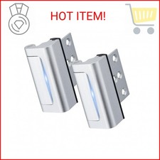 Husfunov 2 Pack Home Security Door Lock,Childproof Door Reinforcement Lock,with
