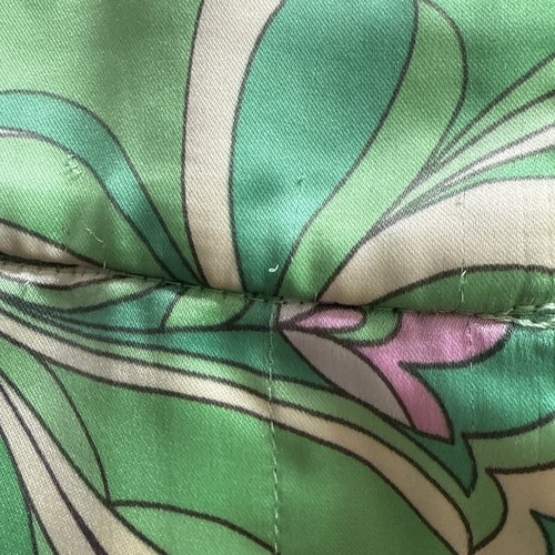 House Of Harlow 1960 Wide Leg Green/Pink Pants Retro Star Paisley Women’s M - Picture 7 of 11