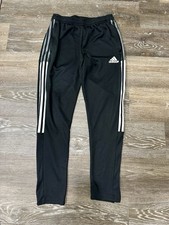Adidas Men  s Tiro Soccer Pants Size Medium Black White