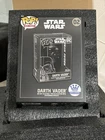 funko pop! diecast star wars darth vader figure #02 funko exclusive