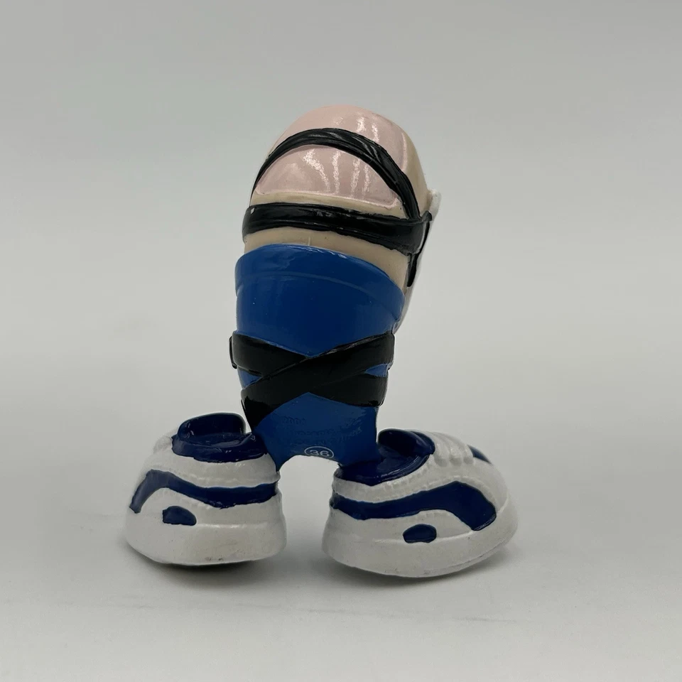 MASCARA DE HOCKEY TECH DECK DUDE NORMAN Figura Azul Variante Rara 2001 Coleccionable Foto 3 de 4