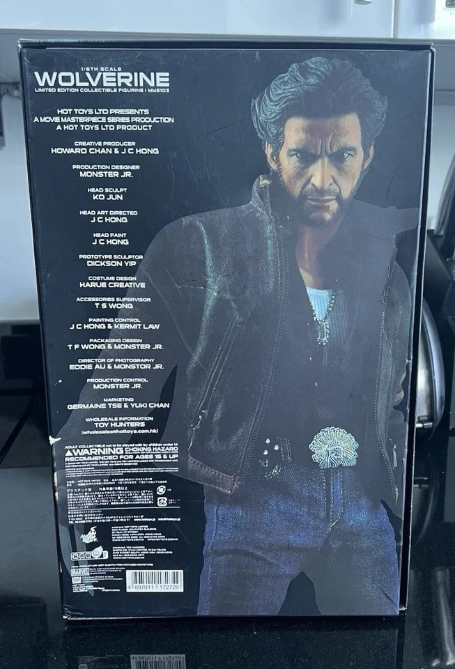 RARA FIGURA COLECCIONABLE X-MEN ORIGINS WOLVERINE EDICIÓN LIMITADA Foto 4 de 4