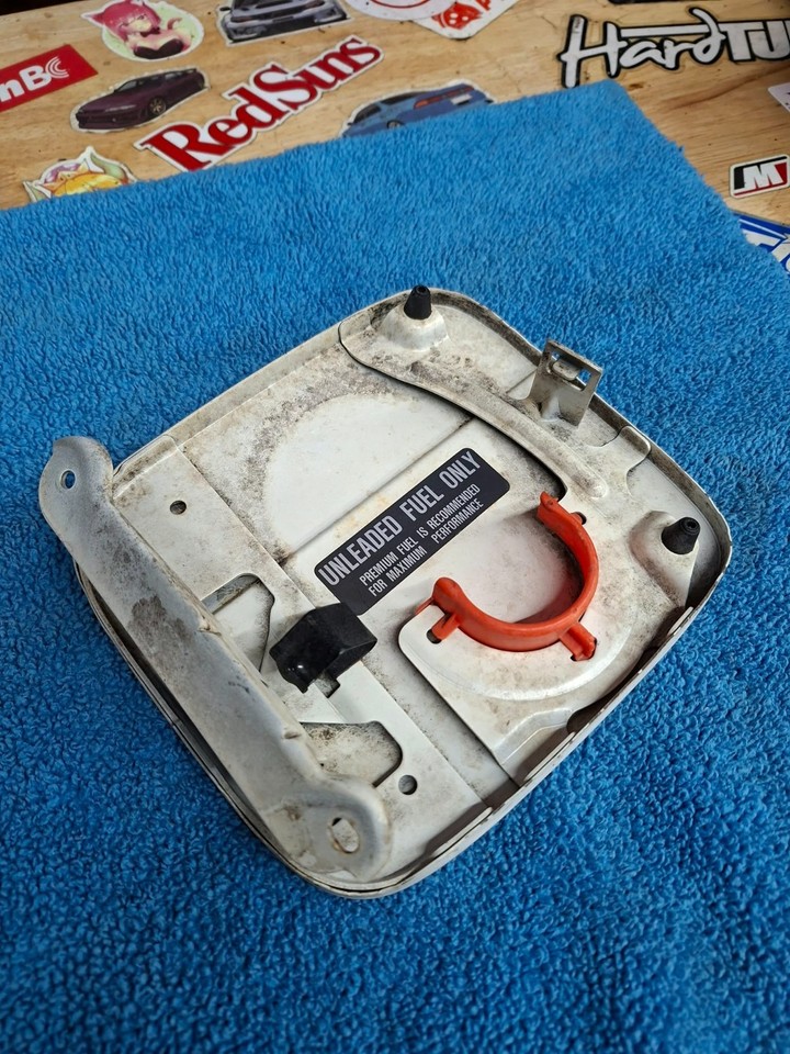 1995-1998 Nissan 240sx S14 Fuel Door Cap Lid Filler Gas Zenki Kouki ...