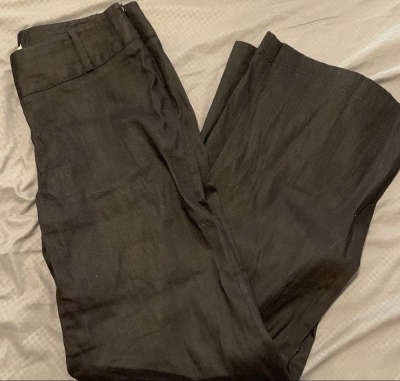 White House Black Market Black Dress Pants Size 6 Women