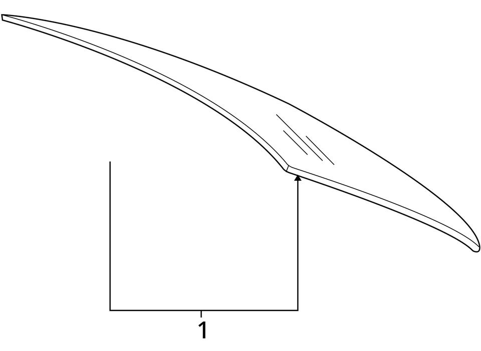 (LOCAL PICKUP ONLY) Back Glass Fits 07-12 LEXUS ES350 6858031 - Image 4 of 4