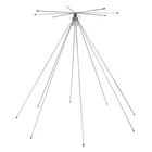 200W Broad-Band Scanner 25–1300 MHz Super Discone Stainless Steel Base Antenna