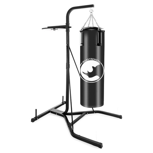2 Way Free Standing Frame 3/4ft Boxing Hanging Punch Bag Set Stand Gym Training - Picture 16 of 17