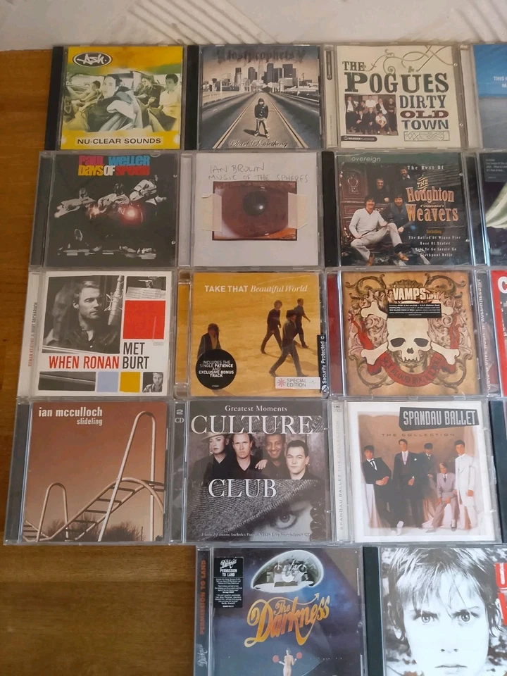 CD BUNDLE - X27 CDs Job Lot Of British Irish Rock Pop Erasure U2 Pogues Ferry - Изображение 4 из 4