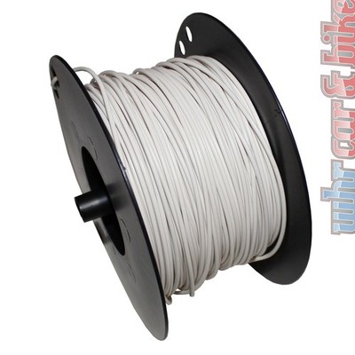 25m Hella Fahrzeugleitung KFZ-Kabel 1,0mm² weiß FLY 1,00qmm Kupfer 1-adrig