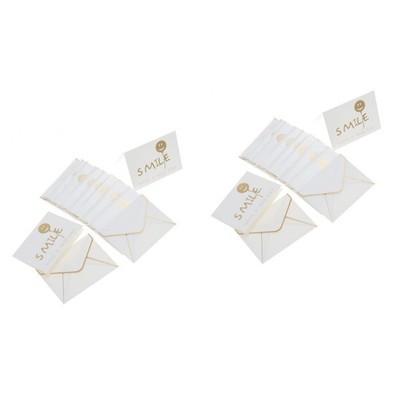 2 Count Glückwunschkarten Set Grusskarten Leere Grußkarte Notizkarten