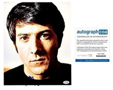 Dustin Hoffman Signed Autographed 11x14 Photo Young Portrait ACOA