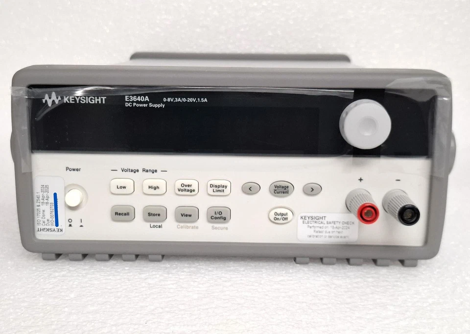 Keysight E3640A Programmable Bench Power Supply Dual Range 8V/3A or 20V/1.5A - Image 4 of 4