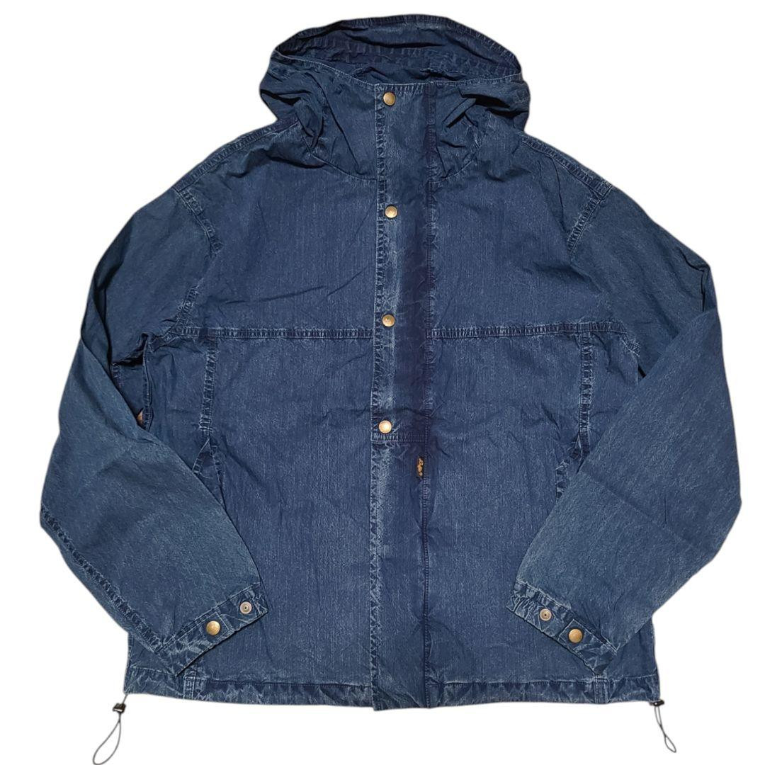 The Duffer Of St.George Indigo Mountain Parka Denim size XL The Duffer Of St.George Indigo Mountain Parka Denim size XL