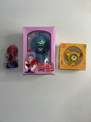 3er Spielzeug Set Face-Changing Figur + Tier + Cartoon Figur OVP