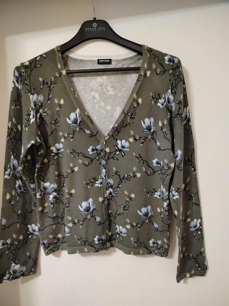 Women Gerry Weber Sweater Green Knit M-L