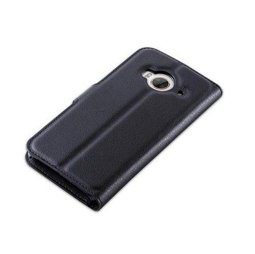 Custodia per HTC ONE M9 PLUS / ONE ME Portafoglio Protettiva Magnetica Libro - Foto 8 di 9