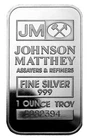 1 oz Johnson Matthey Silver Bar
