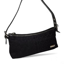 Minicci Small Baguette Satchel Purse Leather ...