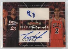 2006 Topps Full Court Co-Signers Rodney Carney Thabo Sefolosha #CS-46 Auto 0dp1
