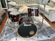 SPAUN DRUM KIT KELLER MAPLE SHELLS (EXCELLENT CONDITION)