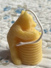Winnie The Pooh Beeswax Candle Novelty Handmade Brand New Yellow