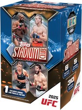 2025 Topps Stadium Club UFC - Factory Sealed - Value Box