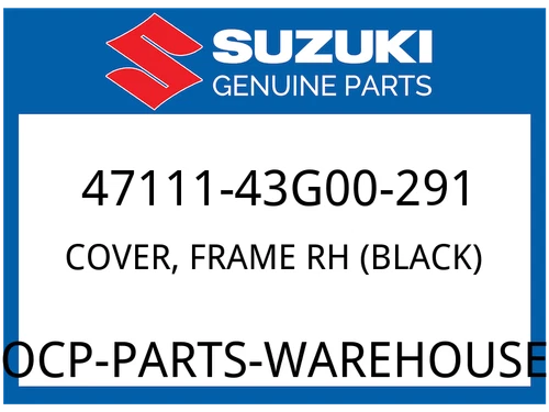 COVER, FRAME RH (BLACK)