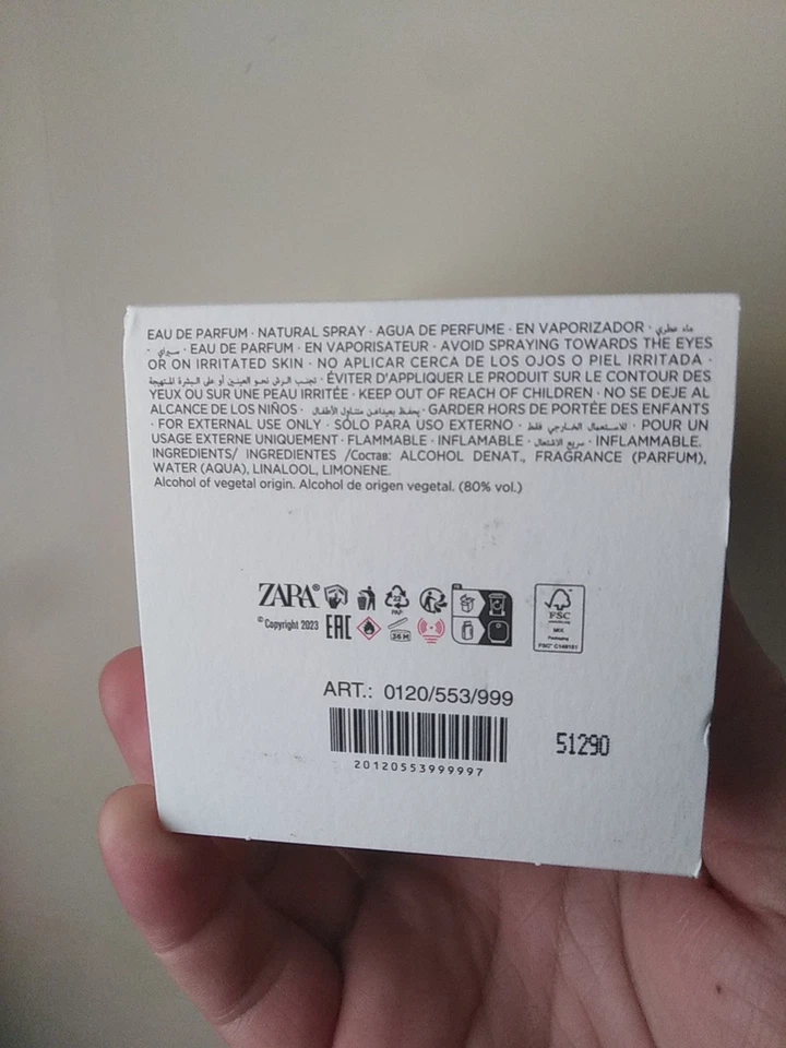 Profumo ZARA Sweet Illusion Edp 100ml - Immagine 2 di 3